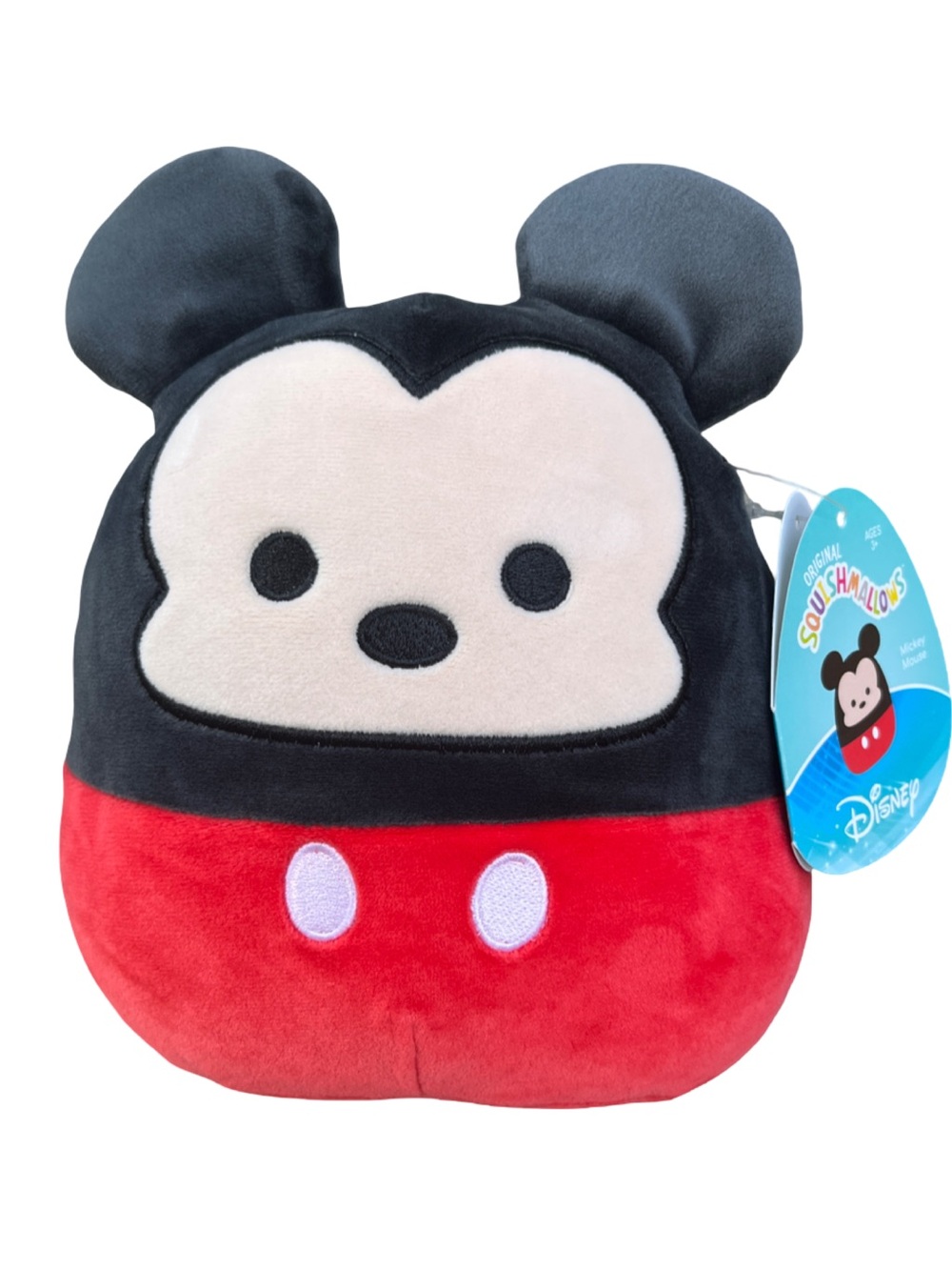 SQUISHMALLOWS Original Disney Squad Mickey Mouse Collectible Plush NWT KELLYTOY